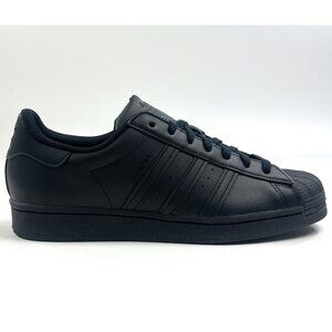 Adidas Original Superstar Triple Black Mens 10.5 Shoes Sneakers Athletic EG4957